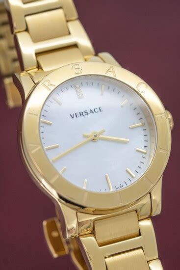 Women's Acron Stainless Steel Mother of Pearl Dial